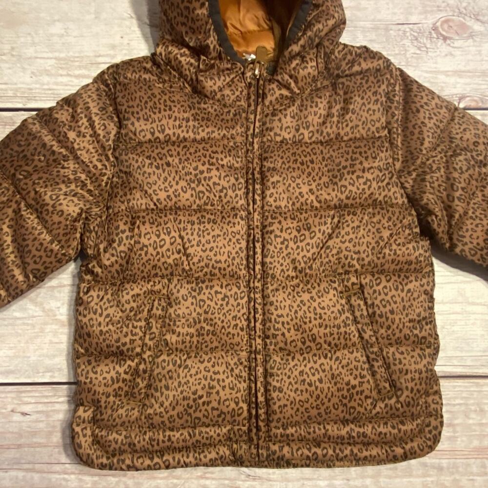 📌GAP • Leopard • Puffer • Jacket - Picture 4 of 7